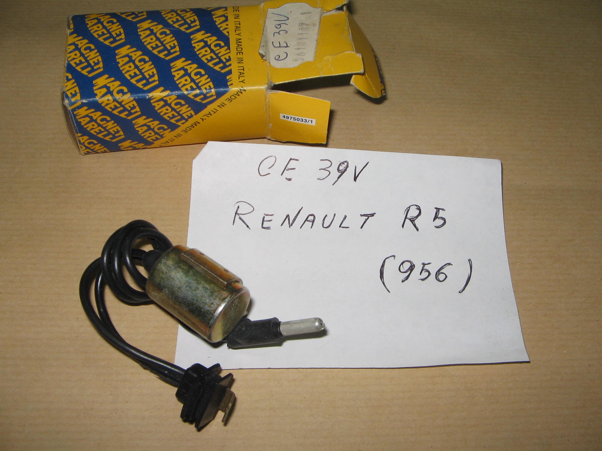 CONDENSATORE  RENAULT 5     N. 20509